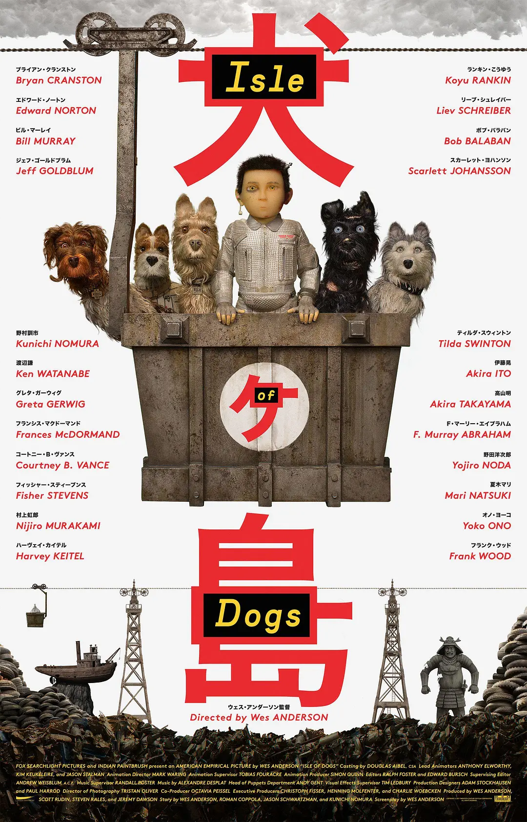 Featured image of post 《犬之岛》(Isle of Dogs)：极简对称美学下的寓言、异化与忠诚复苏
